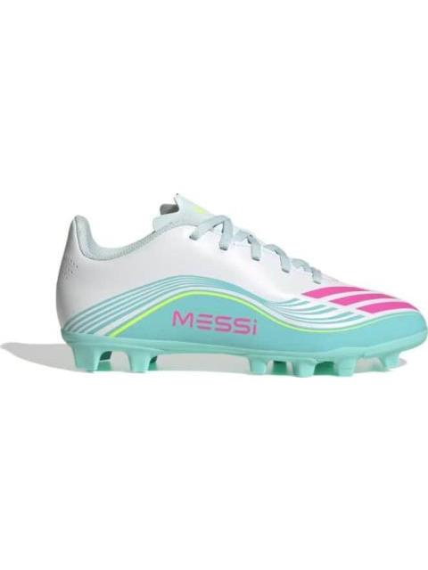 TENIS DE FUTBOL F50 MESSI CLUB FG MG J BLANCO ADIDAS
