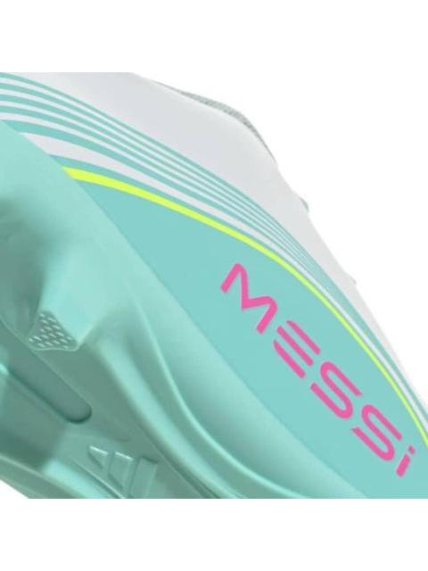 TENIS DE FUTBOL F50 MESSI CLUB FG MG J BLANCO ADIDAS - Imagen 6