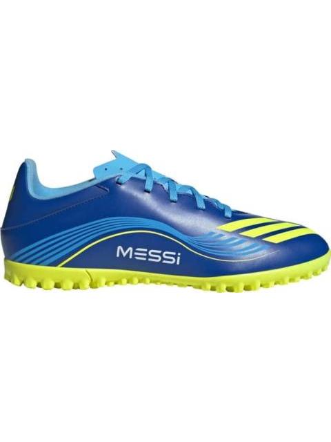 TENIS DE FUTBOL F50 MESSI CLUB TF AZUL ADIDAS