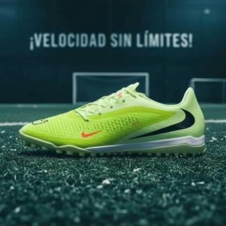 TENIS DE FUTBOL PHANTOM 6 LOW ACAD TF NARANJA NIKE