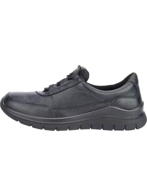 TENIS DE PIEL NEGRO FLEXI - Imagen 6