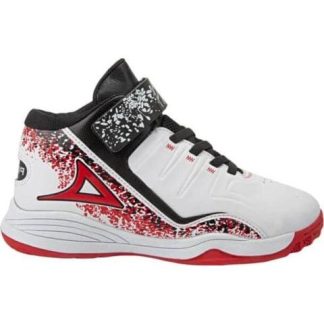 TENIS DEPORTIVO BASKETBALL AGUJETA ELASTICA CONTACTEL BLANCO/NEGRO PIRMA