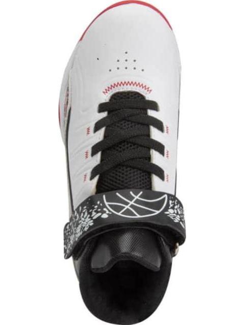 TENIS DEPORTIVO BASKETBALL AGUJETA ELASTICA CONTACTEL BLANCO/NEGRO PIRMA - Imagen 3