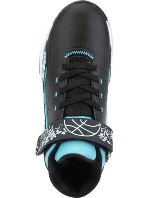TENIS DEPORTIVO BASKETBALL AGUJETA ELASTICA CONTACTEL NEGRO PIRMA - Imagen 4