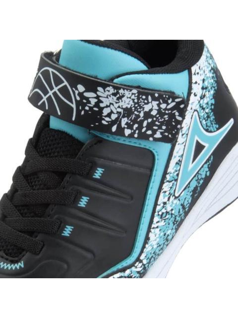 TENIS DEPORTIVO BASKETBALL AGUJETA ELASTICA CONTACTEL NEGRO PIRMA - Imagen 7