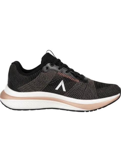 TENIS DEPORTIVO TEXTIL FRANJAS PESPUNTADAS NEGRO KAROSSO