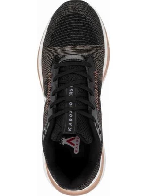TENIS DEPORTIVO TEXTIL FRANJAS PESPUNTADAS NEGRO KAROSSO - Imagen 3