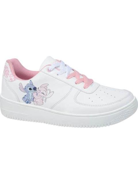 TENIS ESCOLAR STITCH BLANCO DISNEY - Imagen 3