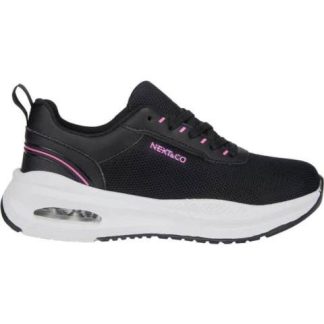 TENIS FITNESS DEPORTIVO VALVULA DE AIRE NEGRO NEXT CO