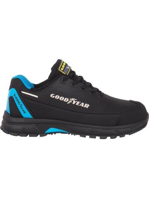TENIS INDUSTRIAL CALZADO CON CASCO NEGRO GOODYEAR