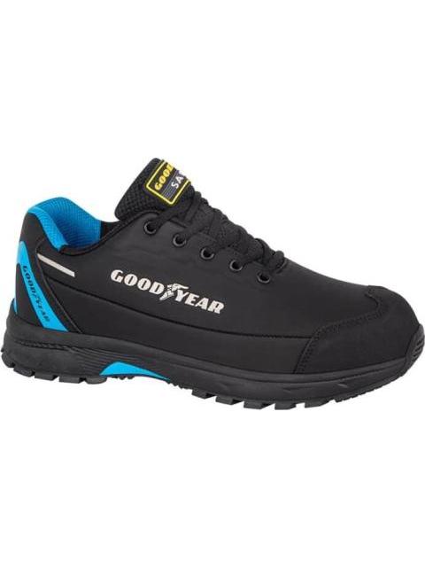 TENIS INDUSTRIAL CALZADO CON CASCO NEGRO GOODYEAR - Imagen 2