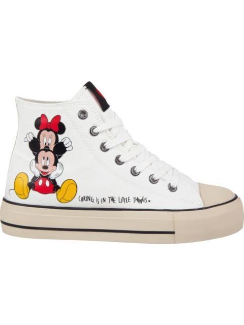 TENIS MICKEY BOTA BLANCO MICKEY MOUSE