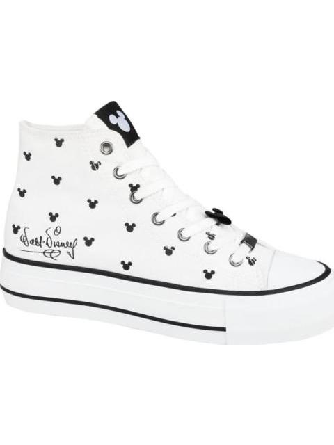TENIS MICKEY MOUSE BOTA BLANCO/NEGRO MICKEY MOUSE - Imagen 2