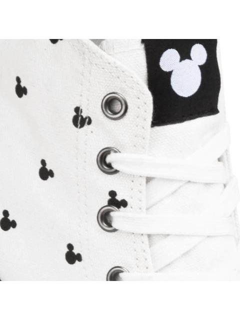 TENIS MICKEY MOUSE BOTA BLANCO/NEGRO MICKEY MOUSE - Imagen 6