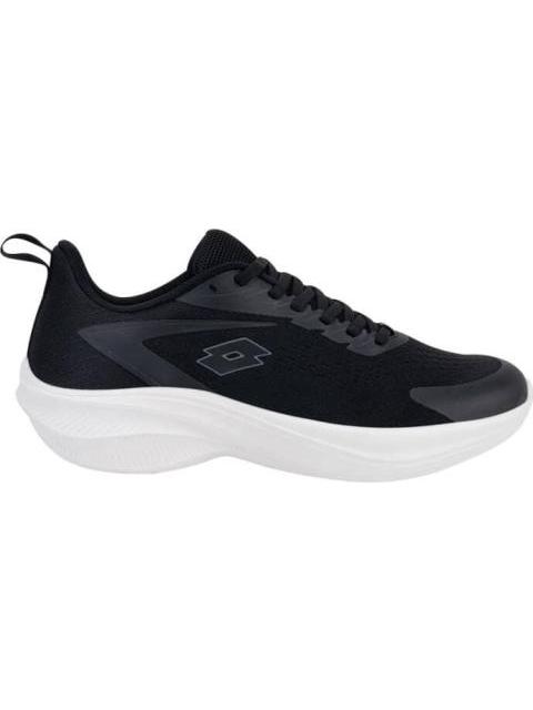 TENIS PARA CORRER LORETTO BLANCO/NEGRO LOTTO