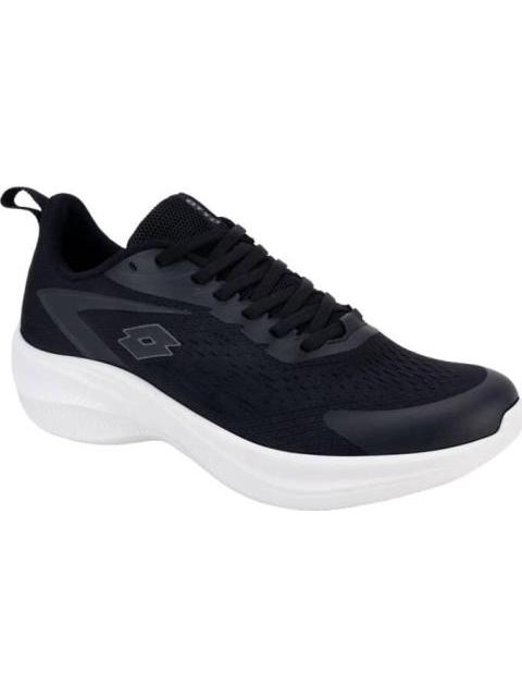 TENIS PARA CORRER LORETTO BLANCO/NEGRO LOTTO - Imagen 2