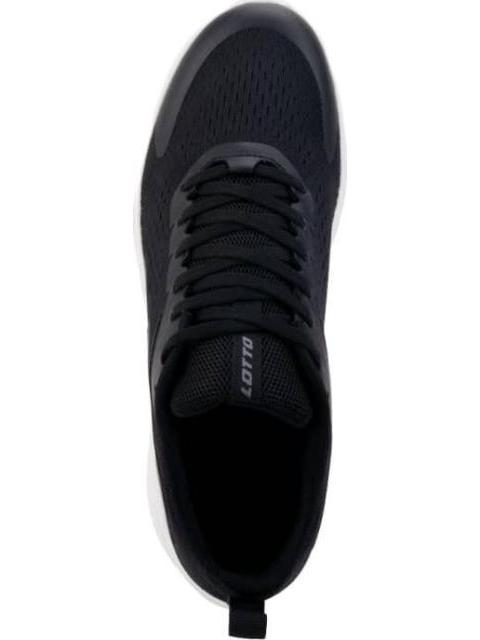 TENIS PARA CORRER LORETTO BLANCO/NEGRO LOTTO - Imagen 3