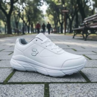 TENIS PARA CORRER MONOCOLOR VALANCE BLANCO CHARLY