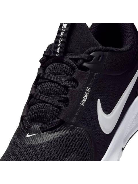 TENIS PARA CORRER NIKE STAR RUNNER 5 BLANCO/NEGRO NIKE - Imagen 6
