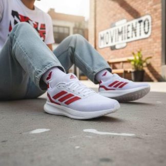 TENIS PARA CORRER RUN FALCON 5 BLANCO ADIDAS