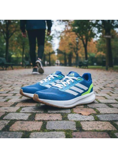 TENIS PARA CORRER RUN FALCON 5 J AZUL ADIDAS