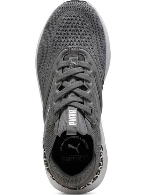 TENIS PARA CORRER SOFTRIDE MAYVE ANIMAL WNS GRIS PUMA - Imagen 3