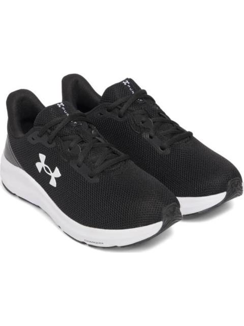 TENIS PARA CORRER UA W CHARGED PURSUIT 4 BLANCO/NEGRO UNDER ARMOUR - Imagen 2