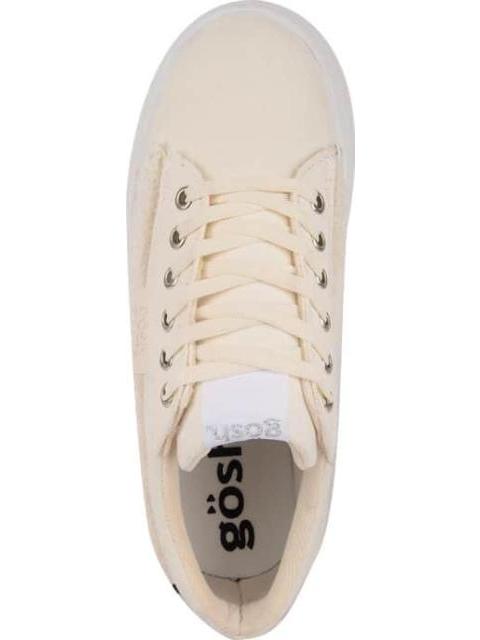 TENIS PLATAFORMA CARELIZ CASUAL LONA BEIGE GOSH - Imagen 3