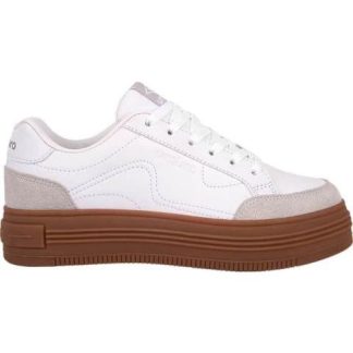 TENIS PLATAFORMA CASUAL PERFORACIONES BLANCO UMBRO