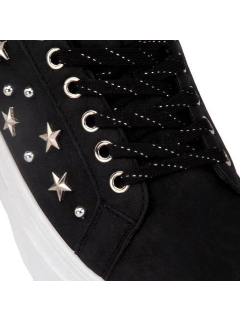 TENIS PLATAFORMA ESTRELLAS NXT ESTOPEROLES NEGRO NEXT CO - Imagen 6