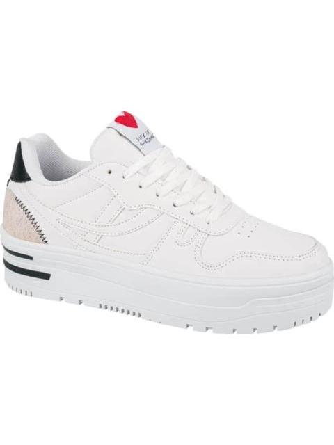 TENIS PLATAFORMA LOVE NXT FRANJAS BLANCO NEXT CO - Imagen 2