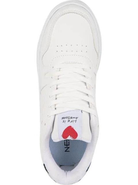 TENIS PLATAFORMA LOVE NXT FRANJAS BLANCO NEXT CO - Imagen 3