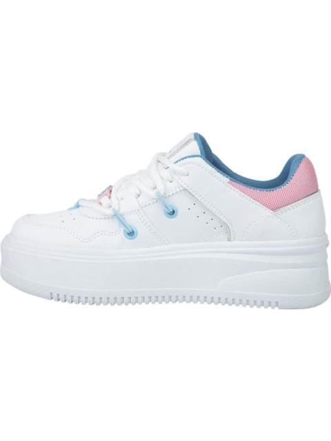 TENIS PLATAFORMA MULTIAGUJETAS SANRIO CINAMORROLL BLANCO HELLO KITTY - Imagen 5