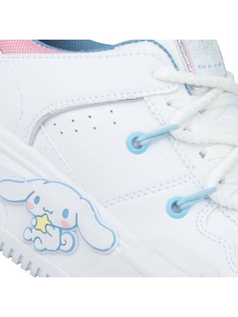 TENIS PLATAFORMA MULTIAGUJETAS SANRIO CINAMORROLL BLANCO HELLO KITTY - Imagen 6