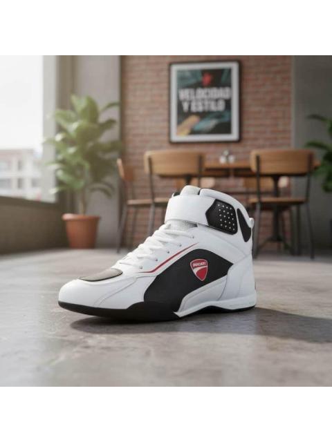 TENIS RACER BLANCO/NEGRO DUCATI