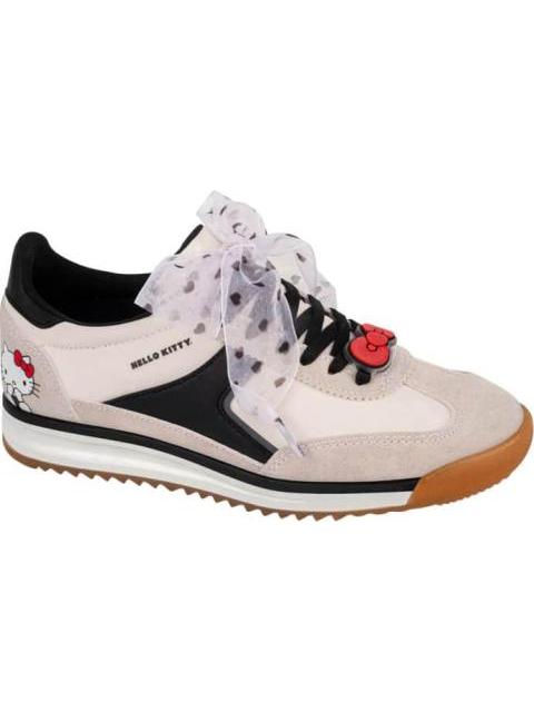 TENIS RETRO HK BRILLOS SANRIO HELLO KITTY NEGRO HELLO KITTY - Imagen 2