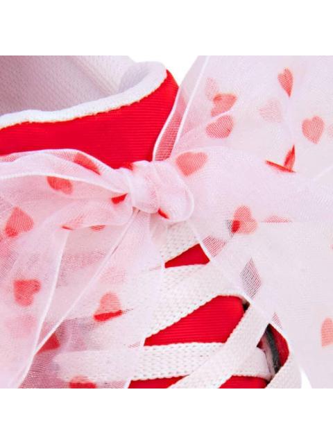 TENIS RETRO HK CORAZONES SANRIO HELLO KITTY ROJO HELLO KITTY - Imagen 6