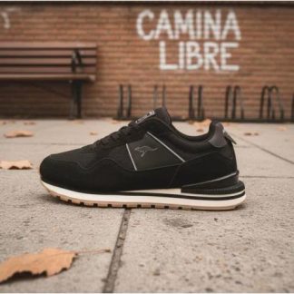 TENIS RETRO NEGRO KANGAROOS
