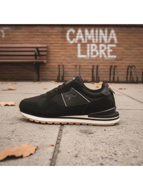 TENIS RETRO NEGRO KANGAROOS