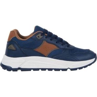 TENIS RETRO RUNNER CASUAL LONA AZUL MARINO NEXT CO