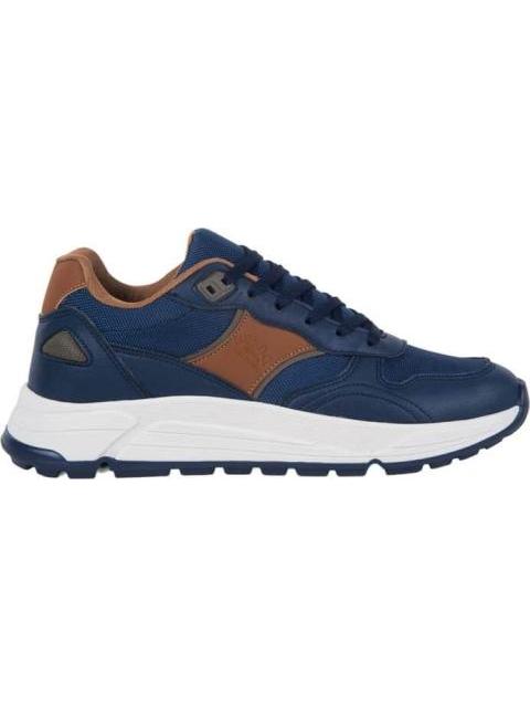 TENIS RETRO RUNNER CASUAL LONA AZUL MARINO NEXT CO