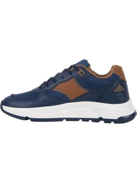TENIS RETRO RUNNER CASUAL LONA AZUL MARINO NEXT CO - Imagen 5
