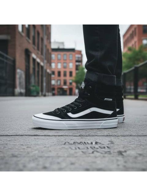 TENIS SKATE ASHWOOD HI VANSGUARD NEGRO VANS LATINO