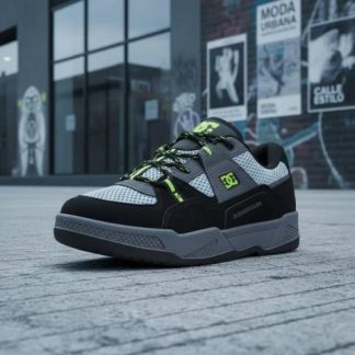 TENIS SKATE CONSTRUCT NEGRO DC SHOES