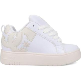 TENIS SKATE COURT GRAFFIK PLATFORM BLANCO DC SHOES