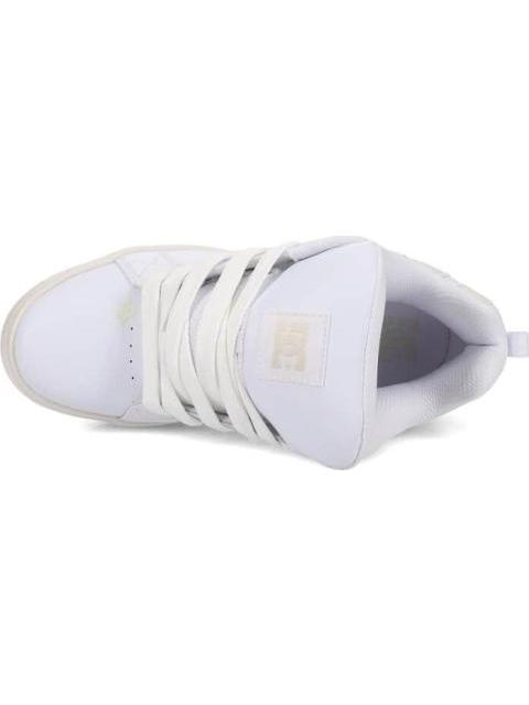 TENIS SKATE COURT GRAFFIK PLATFORM BLANCO DC SHOES - Imagen 3