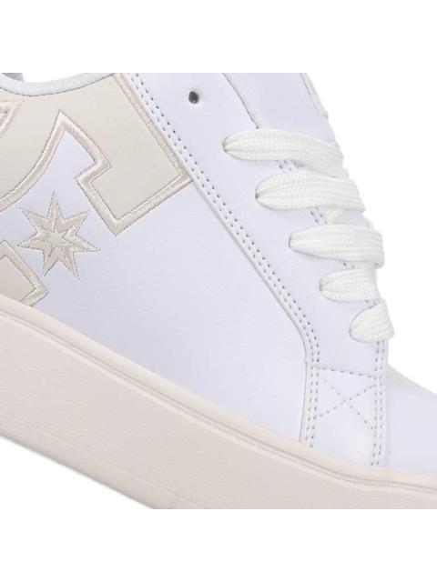 TENIS SKATE COURT GRAFFIK PLATFORM BLANCO DC SHOES - Imagen 6