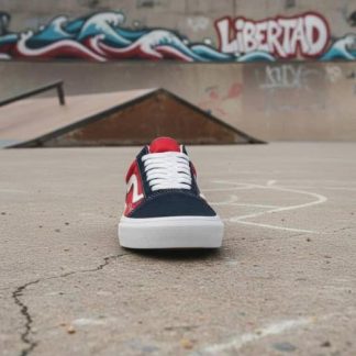 TENIS SKATE OLD SKOOL AZUL VANS LATINO