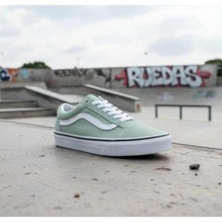 TENIS SKATE OLD SKOOL VERDE VANS LATINO