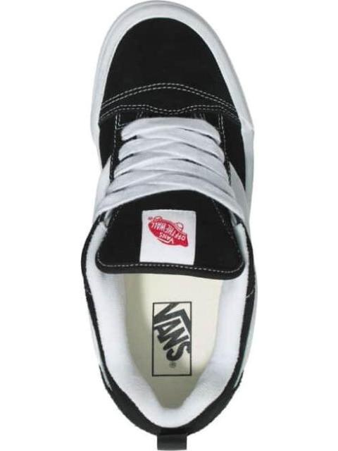 TENIS SKATE UA KNU STACK BLANCO/NEGRO VANS LATINO - Imagen 3